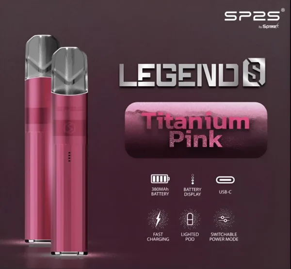 SP2主機 傳奇系列鈦色霧化桿 通用悅刻 Relx煙彈一代