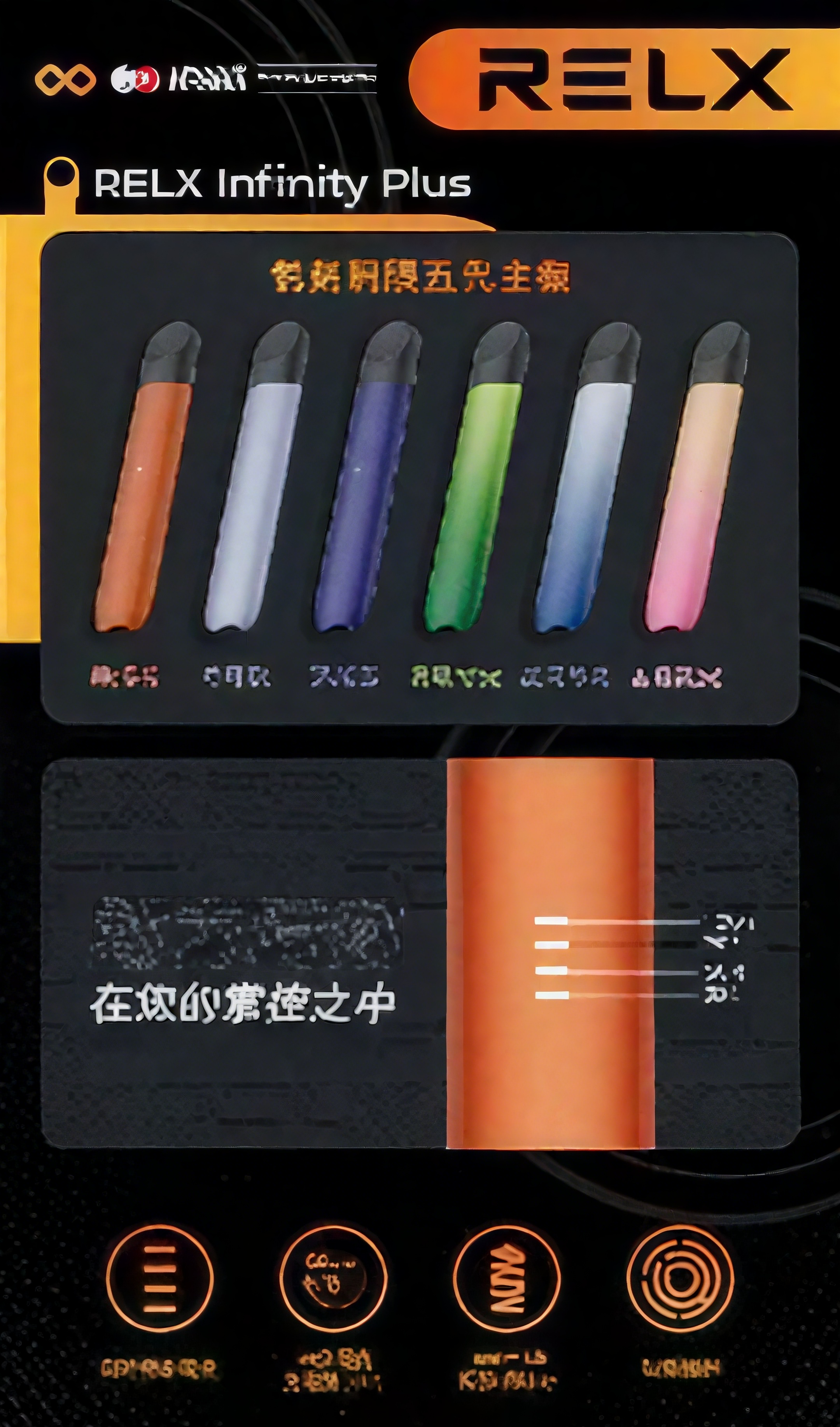 RELX 悅刻主機 Relx五代幻影霧化桿 通用四五六代煙彈 悅刻主機戶    提供高品質高科技的電子煙設備