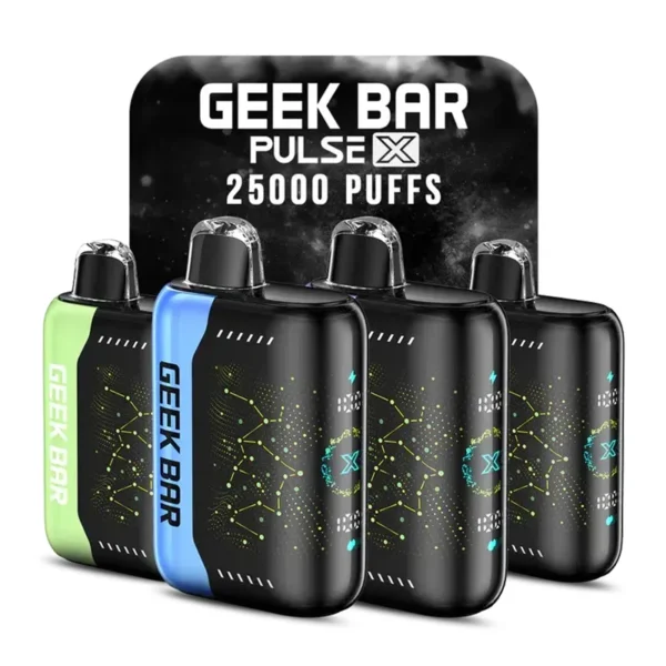 優化出售 GEEK BAR Pulse X 25000 Puffs 一次性電子煙 拋棄式霧化棒 美歐爆款
