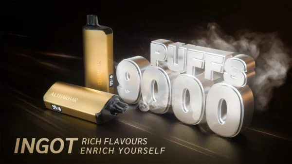 ALIBARBAR INGOT 9000 Puffs 拋棄式電子煙  台灣 711到付