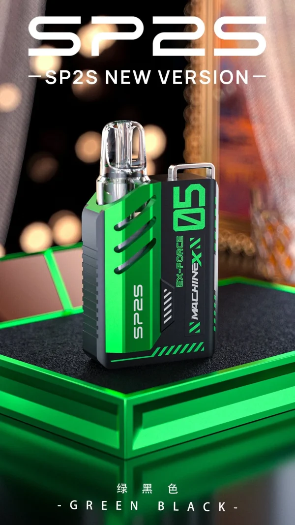 【新款上市】SP2S MAX｜思博睿方塊煙桿 — 玩家的強勢新寵