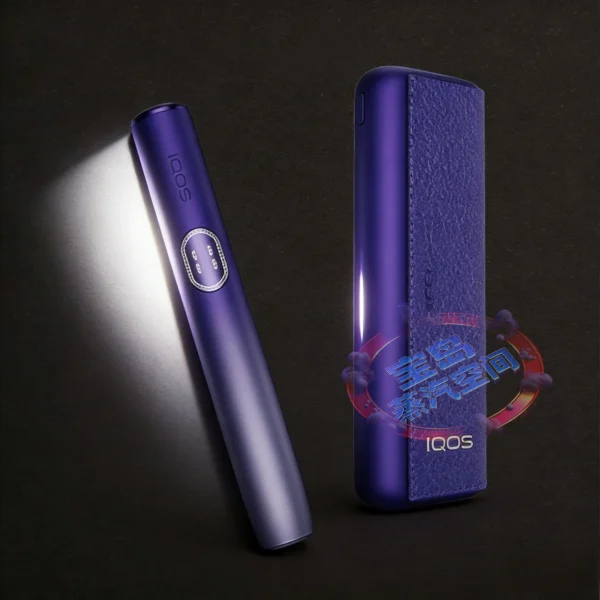 IQOS 2025 年最新推出的第 8 代系列（IQOS ILUMA i）電光紫 限定配色