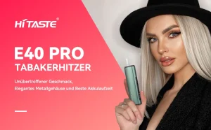 HITASTE E40 Pro 加熱菸主機｜穩定加熱・高續航・Pro 升級款