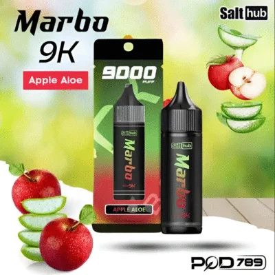 泰 國知名的 Marbo Bar 9000 Puffs 拋棄式電子煙   泰 國知名的Salt Hub 品牌