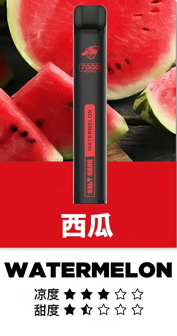 💨 鯊克小黑條 7000 口：長續航、極致輕量，拋棄式體驗新巔峰——台灣拋棄式推薦