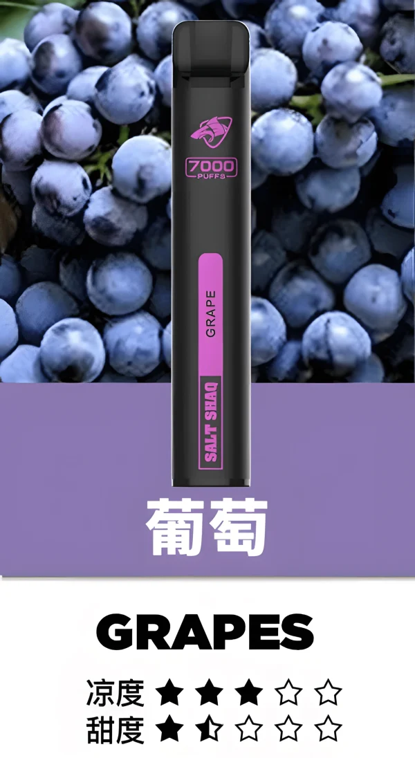 💨 鯊克小黑條 7000 口：長續航、極致輕量，拋棄式體驗新巔峰——台灣拋棄式推薦
