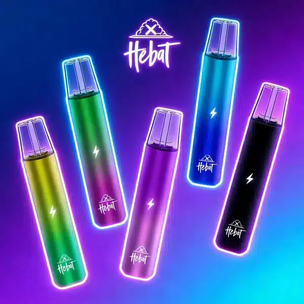 HEBAT 主機 喜貝電子煙主機·六款漸層配色 × Type-C快充 × 通用RELX一代煙彈