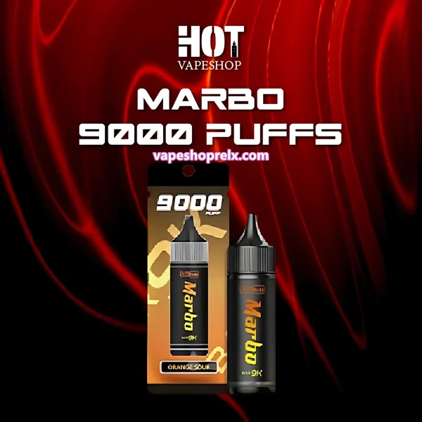 【Marbo Bar 9000 Puffs】 拋棄式電子煙：泰國爆款・超大容量來襲！