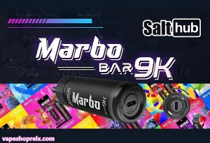 【Marbo Bar 9000 Puffs】 拋棄式電子煙：泰國爆款・超大容量來襲！