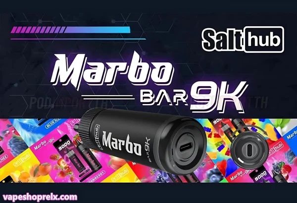 【Marbo Bar 9000 Puffs】 拋棄式電子煙：泰國爆款・超大容量來襲！