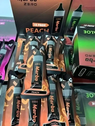 【Marbo Bar 9000 Puffs】 拋棄式電子煙：泰國爆款・超大容量來襲！