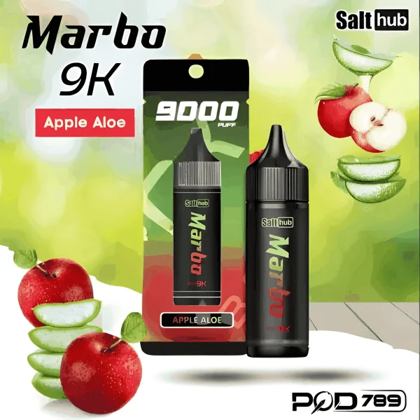 【Marbo Bar 9000 Puffs】 拋棄式電子煙：泰國爆款・超大容量來襲！