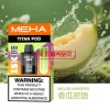 MEHA TITAN 泰坦 15000 口拋棄式電子煙：雙發加熱，金屬美學新標竿