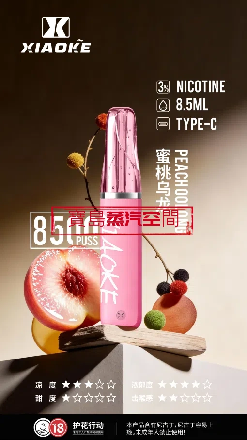 🚀 XIAOKE 梟客 8500口「鴨嘴獸」一次性電子煙 — 極致霧化，超高 CP 值首選