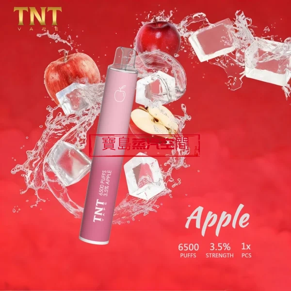 TNT 6500 PUFFS 拋棄式電子煙：3.5% 尼古丁強勁來襲，開啟長效蒸汽體驗