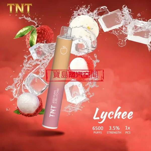TNT 6500 PUFFS 拋棄式電子煙：3.5% 尼古丁強勁來襲，開啟長效蒸汽體驗