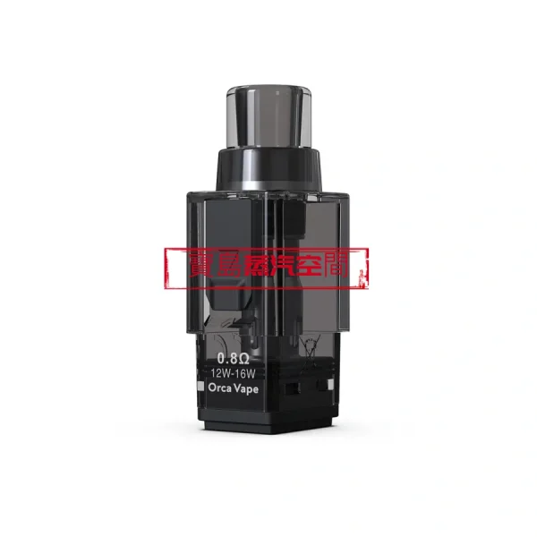 Orca Vape San Dynasty 空倉替換彈：3入裝原廠配件，2ml 可注油設計
