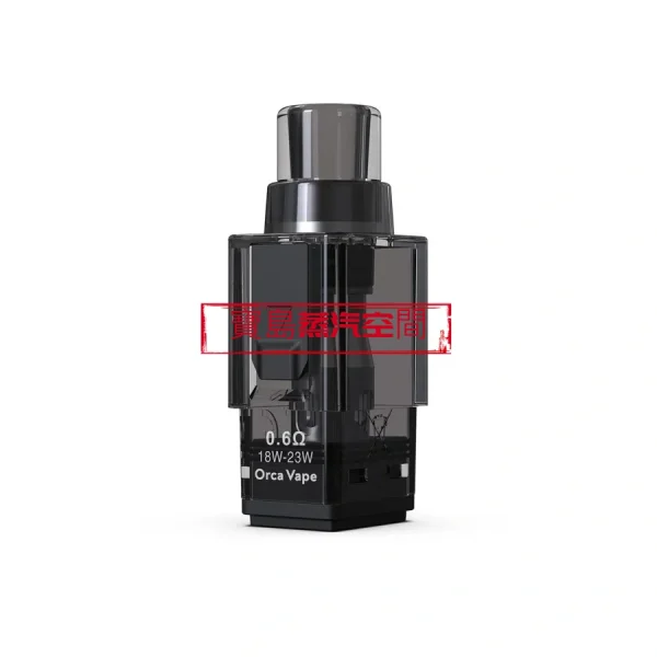 Orca Vape San Dynasty 空倉替換彈：3入裝原廠配件，2ml 可注油設計
